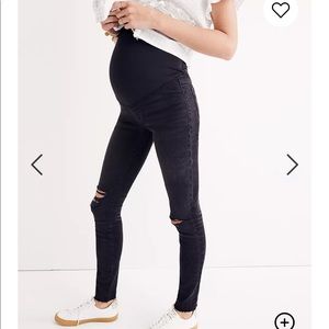 Madewell Over the belly maternity jeans